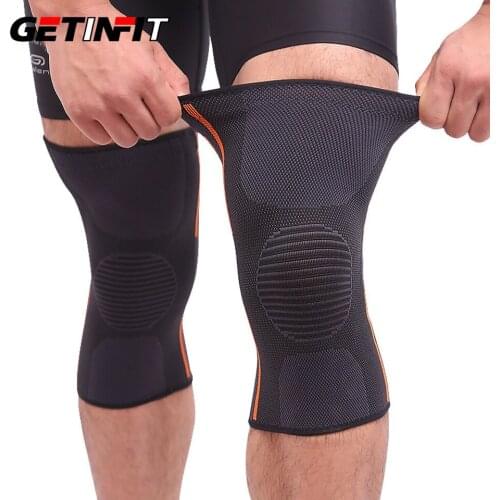 1 Pair Sports Safety Football Kneepad Basketball Knee Pads Sport Accessorie Elastic Knee Protector Knee Support