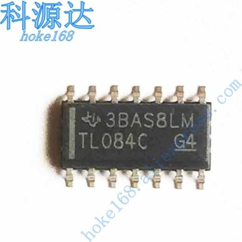 10pcs/lot TL084C TL084CD SOP14 TL084CDRG4 In Stock