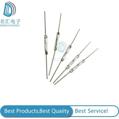 10pcs Y213 N/O Reed switch Magnetic Switch 2 * 14mm Normally Open Magnetic Induction switch For Arduino