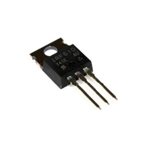 5 PCS IRF610PBF IRF610 MOSFET N-CH 200V 3.3A TO-220AB NEW