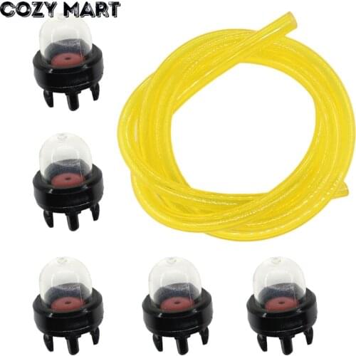 5pcs Primer Bulb Carburetor Pump for HUS 232, 235 323l 334 338, 340, 345, 350, 450, 460 353 Mcculloch Mac 3200 Ryobi Fuel Line