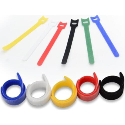 50Pcs/set T-type Cable Tie Plastic Polyester Cable Storage Cable Tie Household Improvement Wiring Accessories new