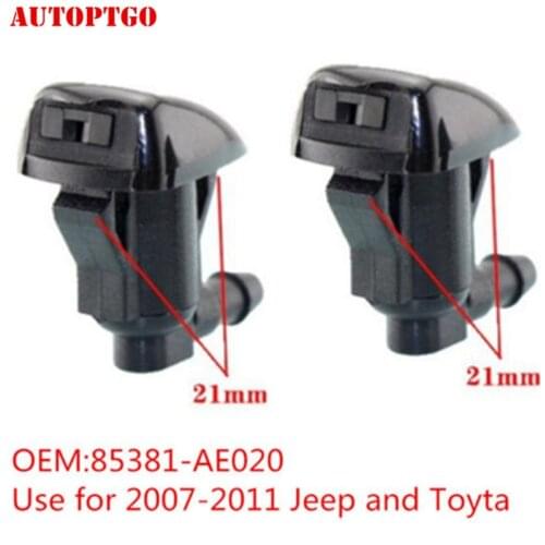 85381AE020 85381-AE020 Windshield Wiper Water Jet Spray Nozzle For Jeep Grand Cherokee 2007-2011 For Toyota