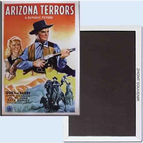 Arizona terrors poster 24116 Retro nostalgic fridge magnets
