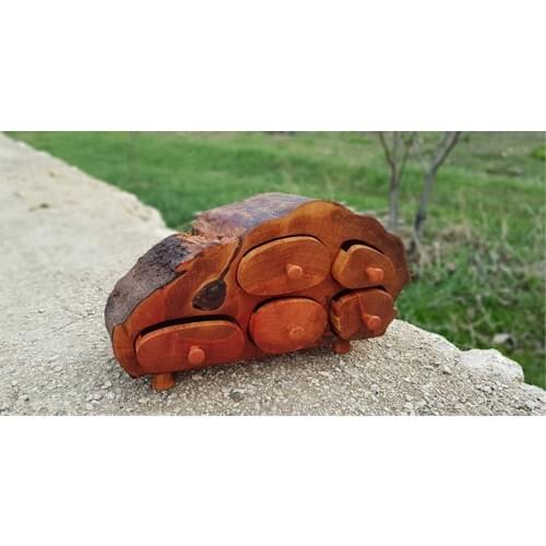 Gunpazar Handmade Wood Jewelry Box