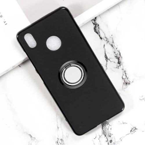 For Hisense A5 Pro / A5 Pro CC 5.84" Back Ring Holder Bracket Phone Case Cover Phone TPU Soft Silicone Cases