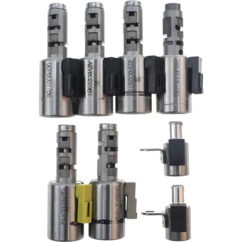 Transmission Solenoid Valve 09G TF-60SN/TF60SN 6-Speed Trans Solenoid Set 8 Pcs for Mini 2003