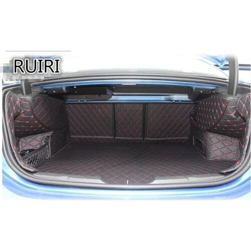 Good quality & Free shipping! Special trunk mats for BMW 116i 118i 120i F20 2017-2011 wear-resisting cargo liner boot carpets