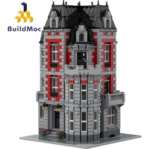 Villa Castle Compatible Friends Series Retro Villas Building Blocks Kit Toy DIY Educational Children Christmas Gifts