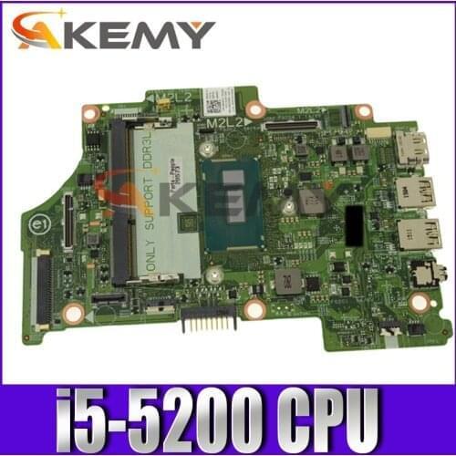 100% working for dell inspiron 13 7348 7558 7352 motherboard i5-5200 7166J 07166J CN-07166J 13321-1 8X6G1 mainboard tested ok