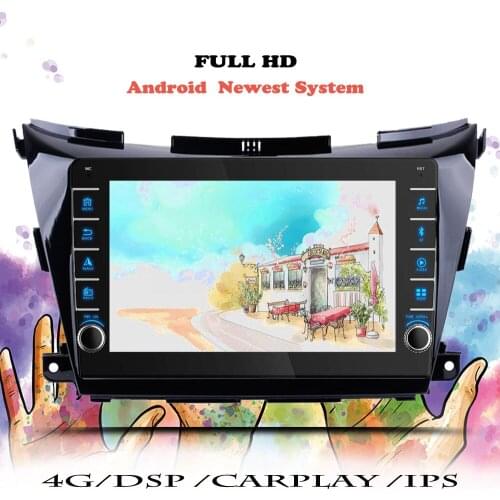 Multimedia Player Car Radio For Nissan Murano 3 Z52 2014 2015 2016 2017 2018 2019 2020 DVD Android 10 Navigation GPS Head Unit