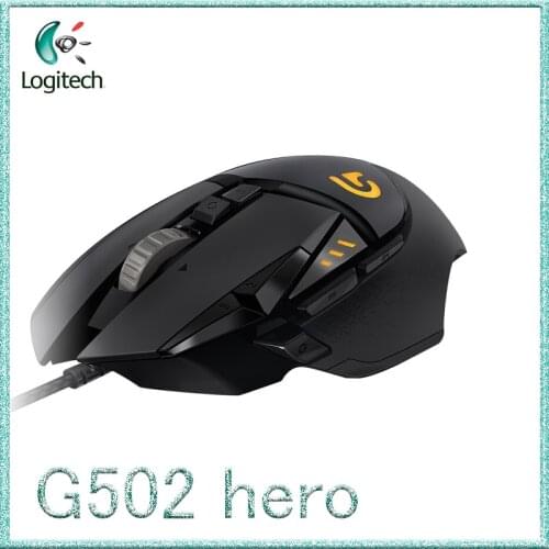 Logitech G502 HERO/SE/LOL Engine for Mouse Gamer DPI High Performance Gaming Mouse HERO Programmable Tunable LIGHTSYNC RGB