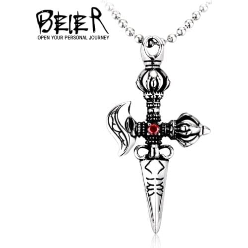 BEIER New Cool Unique Pendants Necklace Stainless Steel Fashion Mans Special Jewelry BP8-114