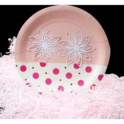 New Design Craft Metal Cutting Dies cut die 2pcs flower decoration Scrapbooking Album Paper Card Craft Embossing Die Cuts