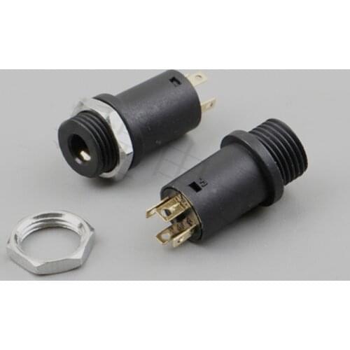 PJ-3164 power socket 3.5 headphone jack 3 feet pin without fixed feet 3.5MM socket female