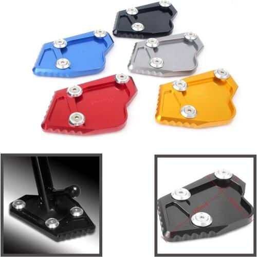 Motorcycle Kickstand Foot Side Stand Extension Pad Support Plate For BMW K1600GT/K1600GTL 2011-2015 & S1000RR 2011-2016