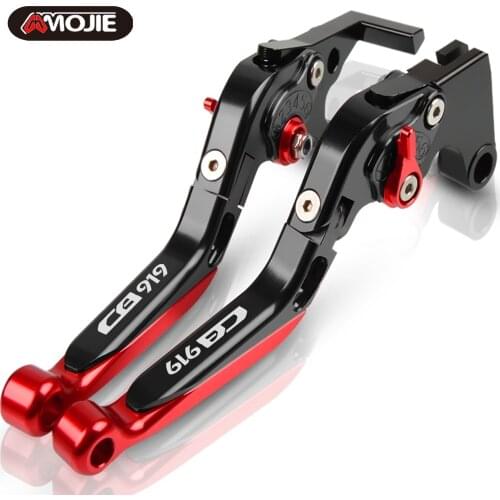 Motorcycle Extendable Adjustable Handle Levers Brake Clutch Lever For HONDA CB919 CB 919 2001 2002 2003 2004 2005 2006 2007 2008