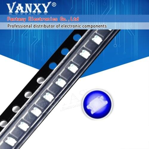 100pcs Blue 0805 SMD LED diodes light