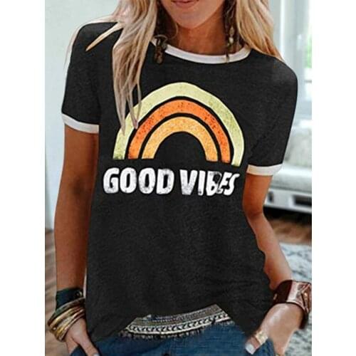 Abninigee Short Sleeve Women's T-Shirts