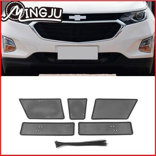 Car Insect Screening Mesh Front Grille Net Cover Kit for Chevrolet Equinox 2017 2018 2019 2020 2021 Accessories