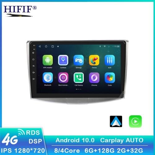 10" 4G+64G Android 10 4G NET RDS Car Radio Multimedia Video Player For VW Volkswagen Passat B7 B6 2010-2015 Magotan CC DSP