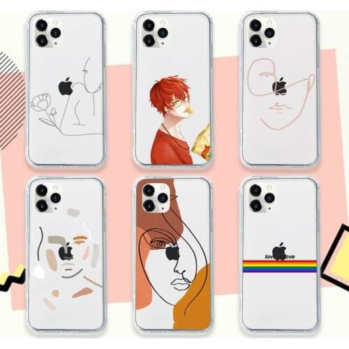 Abstract line Ao Haru Ride Love lovely Rainbow Phone Case for iPhone 11 12 pro XS MAX 8 7 6 6S Plus X 5S SE 2020 XR
