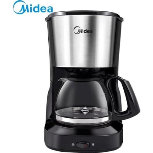 ChinaMidea household drip coffee machine home american drip pot tea cafe maker KFD101 220V 0.6L