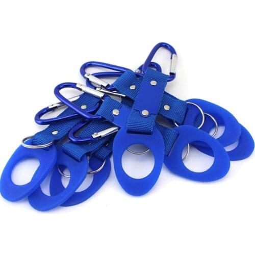Water Bottles Hang Buckle Hot Sale New Buckle Rubber Buckle Hook Water Bottle Holder Clip Buckle Travel Accessories