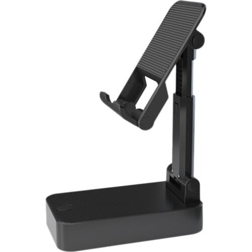Phone Holder with Audio,Foldable Lifting Wireless Stereo Speakers Phone Holder for Indoor and Outdoor