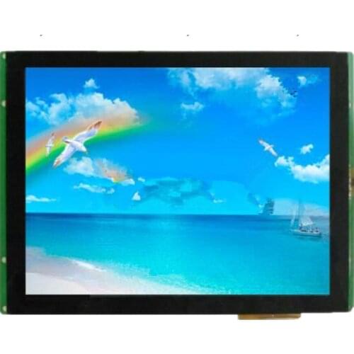 DMT10768K080_07WT 8 inch high-definition reliable industrial serial screen indoor industrial control screen Capacitive touch