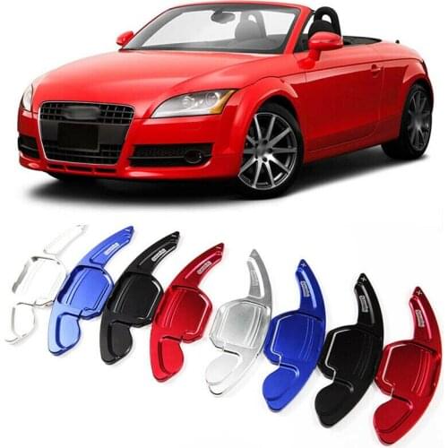 Savanini Alloy Add-On Steering Wheel DSG Paddle Shifters Extension For Audi TT 2008-14/TTS 2008-13