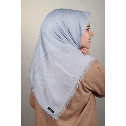 İPEKTEN SOLID COLOR FİLELİ COTTON SCARF-DESEN-01-RENK-09