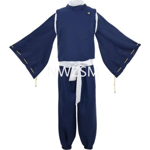 Anime Jujutsu Kaisen Sorcery Fight Kamo NoritoshiKimono Uniform Suit Adult Outfits Kimono Top Pants Halloween Cosplay Costume