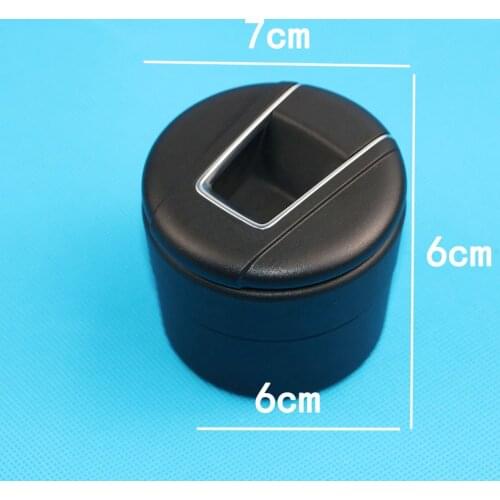 4k0857951 Brand New Matte Car Ashtray Garbage Coin Storage Cup Container Cigar Ash Tray For Audi A6 C8 A7 A8 Q7 Q8 RS6 RS7 RSQ8