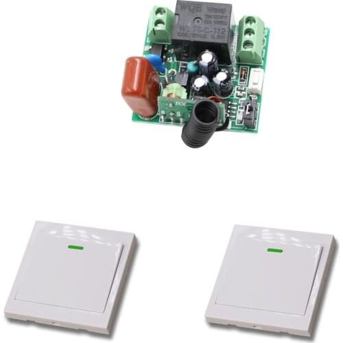 315/433Mhz Wireless Remote Light Switch 10A 1CH Relay Radio Switch 220V 1 Channel Mini Receiver Module + Transmitter