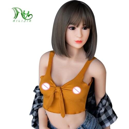 AILIJIA Real Sex Doll 160cm B Cup Slim Love Dolls Lifelike 3D Full Size Male Masturbation Sex Toys Oral Anus Pussy 3 Holes
