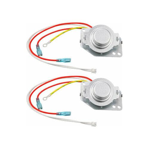 Temperature Controller, Rice Cooker Thermostat Fuses Sensor Magnetic N.C 2pcs