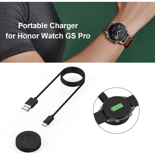Smart Bracelet Replacement Charging Cables USB Charging Cable Base Charger Adapter Cord for Huawei Honor Smart Watch GS Pro