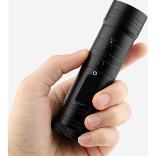 Motorcycle Bicycle Recorder HD 720P Metal White LED Flashlight Cam Night Vision Video Camera Recorder Motorcycle Accessories