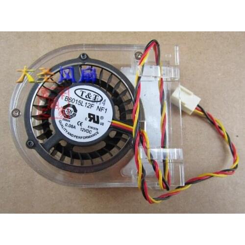X48 B6015L12F NF1 12V 0.08A three-wire cooling fan motherboard cooling fan