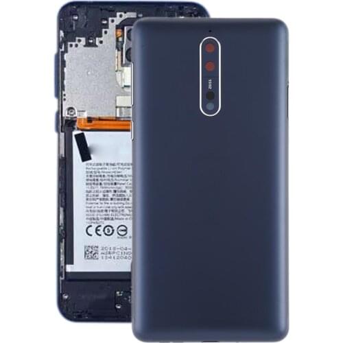 Battery Back Cover with Camera Lens Cover & Side Keys for Nokia 8 / N8 TA-1012 TA-1004 TA-1052