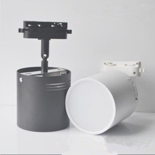 1PCS 15W 20W 30W COB LED Track Light Spot Light Ceiling Mounted Rail Track Lamp Decorative Led spotlight Track Lighting for Shop