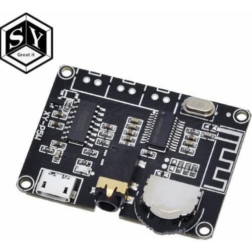 GREAT IT 5W+5W PAM8406 Bluetooth 5.0 DC3.7-5V stereo audio power amplifier module XY-P5W for Arduino diy kit