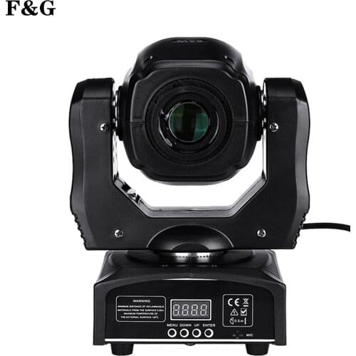60W Mini Led Dmx Gobo Moving Head Spot Light For Club Dj Stage Lighting Party Disco Wedding Event