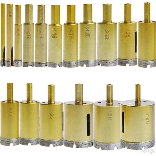 1PC Marble Granite Ceramic Tile Core Diamond Hole Cranial Saw Glass Drill 6-60mm C90A New Drop ship