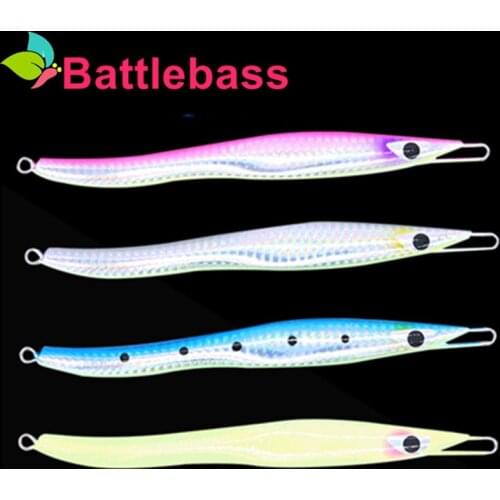 BATTLEBASS Fishing Lures Speed Jig Metal Jigs Artificial Baits Jigging Lure 100g 150g 1pc/lot Slow Fishing Jigs Deep Sea Bait