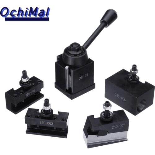 DMC-250-000 Cuniform GIB Type Quick Change Tools Kit Tool Post 250 001-010 Tool Holder For Lathe Tools 7 Types