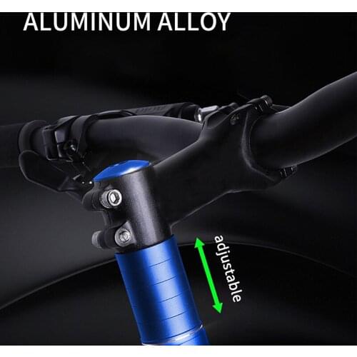 Aluminum Alloy Bicycle Handlebar Stem Rise Up Adapter Adjustable Front Fork Head Tube Extender Cycling Height Increased Accesso