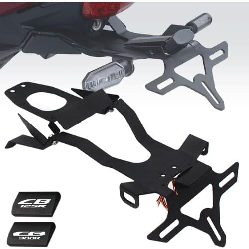For Honda CB125R CB300R CB 125R/300R Motorcycle Tail Tidy License Plate Holder Frame Bracket Fender Eliminator Accessories