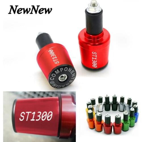 For Honda ST1300 ST1300A ST 1300 Universal 7/8"22MM Motorcycle Accessories CNC Handlebar Grips Handle Bar Grip End Cap Plugs